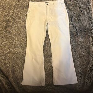 Kut from the Kloth Cream Flare Jeans